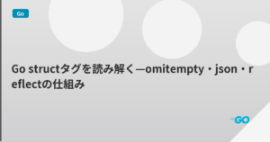 Go structタグを読み解く—omitempty・json・reflectの仕組み | mohablog